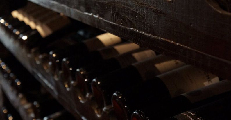 Wine - Cellar With Wine Bottles