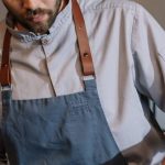 Open Kitchen - Man in White Chef Uniform Holding Chopsticks